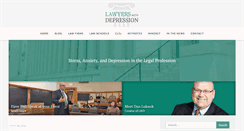 Desktop Screenshot of lawyerswithdepression.com